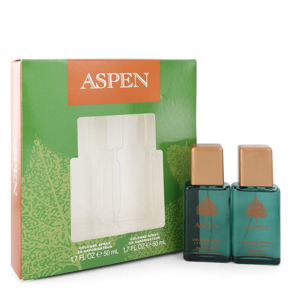 ASPEN 0.00 oz Gift Set  Two 1.7 oz Cologne Sprays For Men by Coty