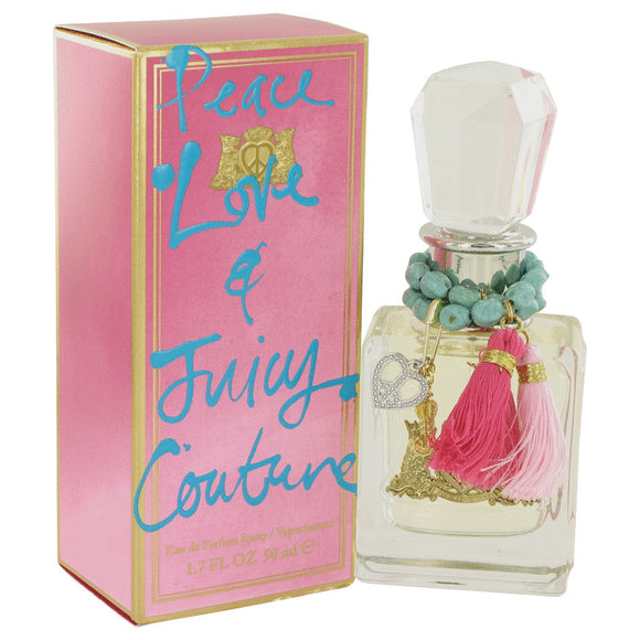Peace Love & Juicy Couture Eau De Parfum Spray For Women by Juicy Couture