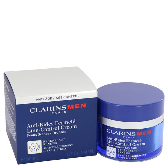 Clarins Line-Control Cream Anti-age Age Control Cream for Dry Skin For Men by Clarins