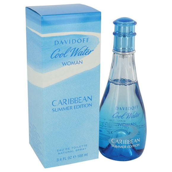 Cool Water Caribbean Summer 3.40 oz Eau De Toilette Spray For Women by Davidoff