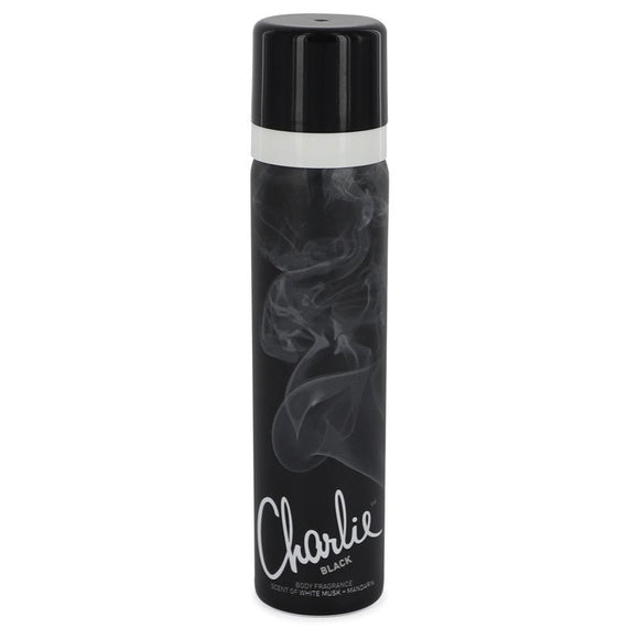 Charlie Black Body Fragrance Spray For Women by Revlon
