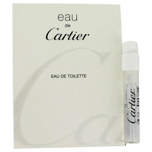 Eau De Cartier Vial (Unisex sample) For Men by Cartier