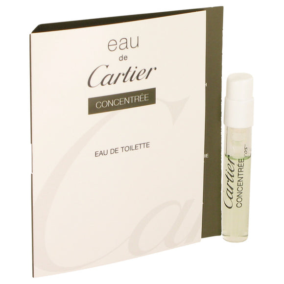 EAU DE CARTIER Vial Concentree (sample) For Women by Cartier