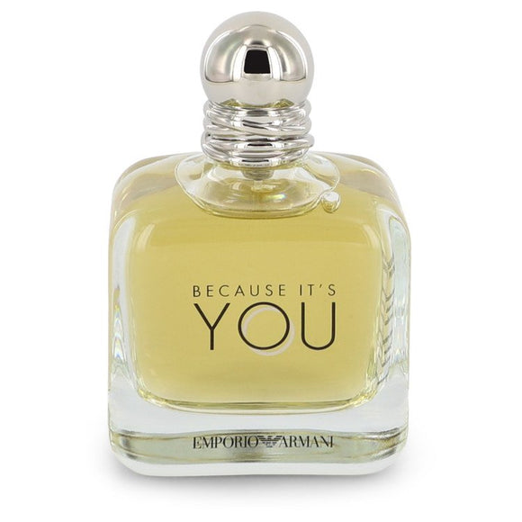 Because It`s You 3.40 oz Eau De Parfum Spray (Tester) For Women by Giorgio Armani