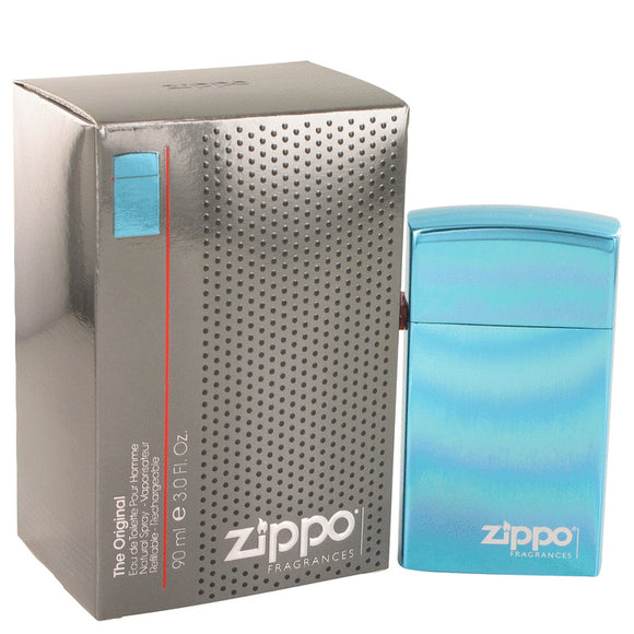Zippo Blue Eau De Toilette Refillable Spray For Men by Zippo