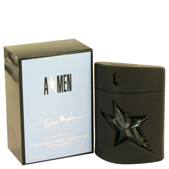 Angel Eau De Toilette Spray Rubber Flask For Men by Thierry Mugler
