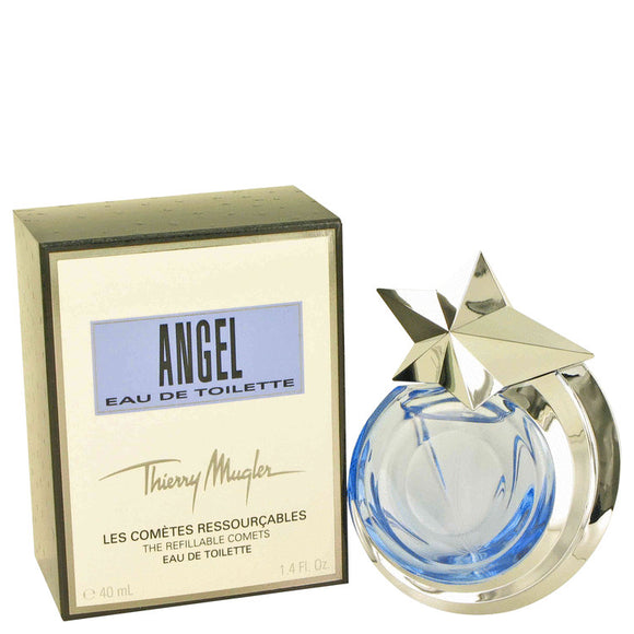 ANGEL 1.40 oz Eau De Toilette Spray Refillable For Women by Thierry Mugler