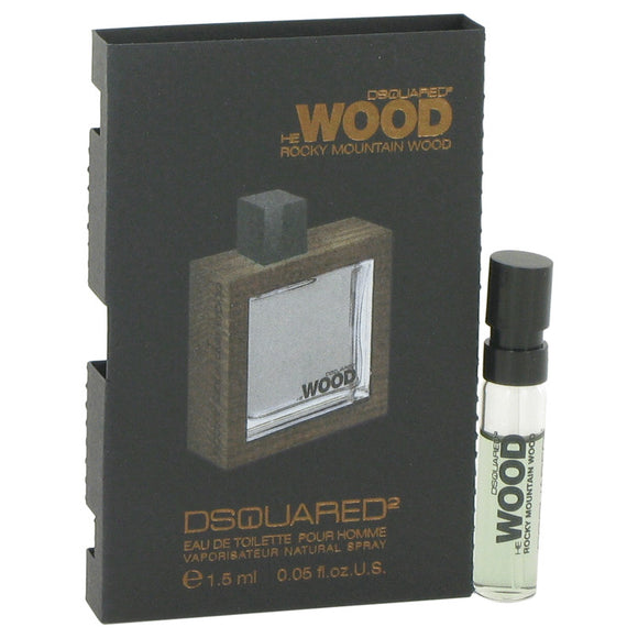 He Wood Rocky Mountain Wood Vial (sample) For Men by Dsquared2