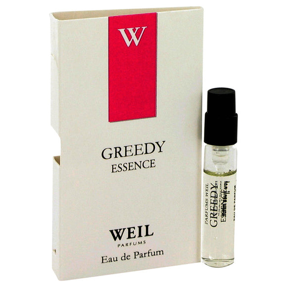 Greedy Essence Vial (sample) For Women by Weil