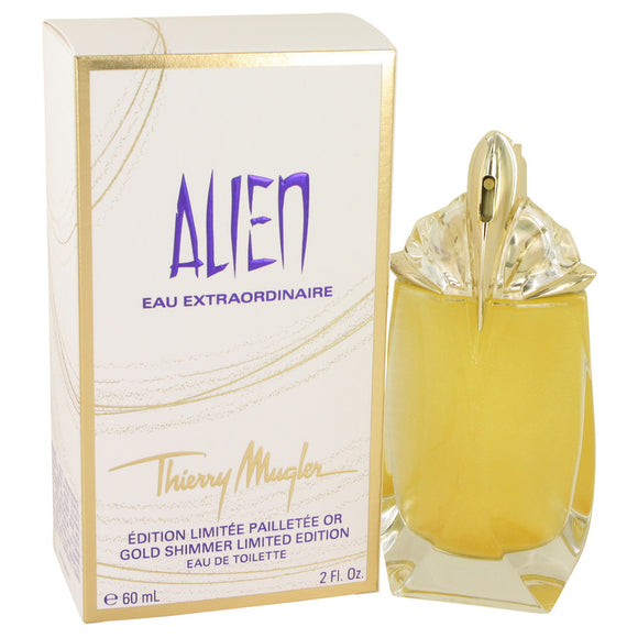 Alien Eau Extraordinaire Eau De Toilette Spray (Gold Shimmer Edition) For Women by Thierry Mugler