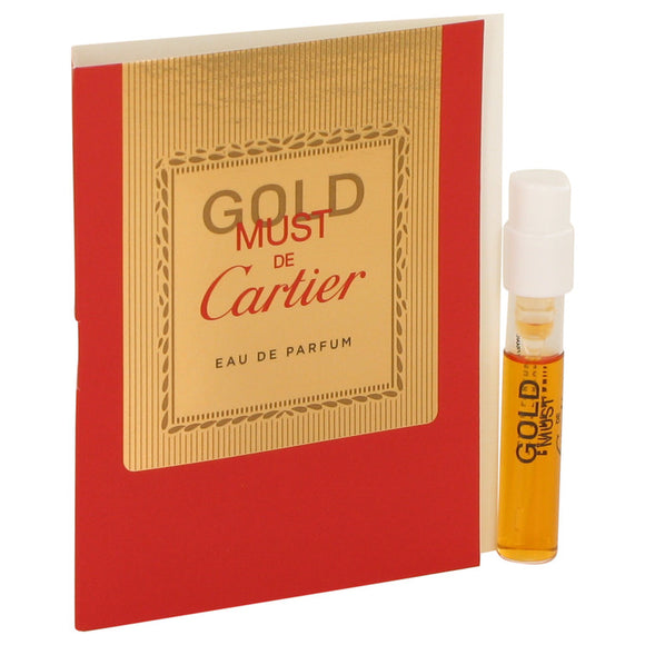 Must De Cartier Gold Vial (sample) For Women by Cartier