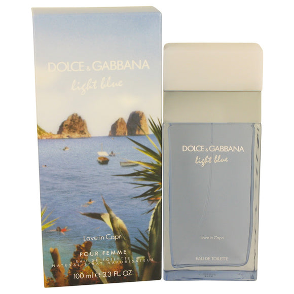 Light Blue Love in Capri Eau De Toilette Spray For Women by Dolce & Gabbana