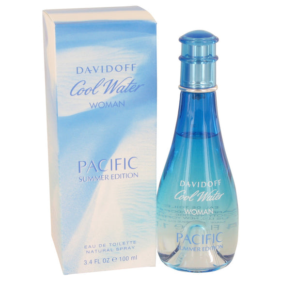 Cool Water Pacific Summer 3.40 oz Eau De Toilette Spray For Women by Davidoff