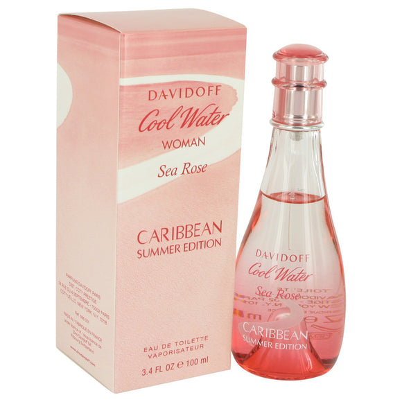 Cool Water Sea Rose Caribbean Summer 3.40 oz Eau De Toilette Spray For Women by Davidoff