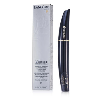 Lancome Eye Care Virtuose Precious Cells High Definition Curves & Length Mascara - # 01 Precious Black (Made In Japan) For Women by Lancome