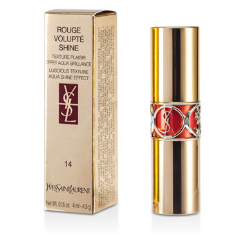 Yves Saint Laurent Lip Care Rouge Volupte Shine - # 14 Corail In Touch For Women by Yves Saint Laurent