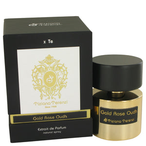 Gold Rose Oudh Eau De Parfum Spray (Unisex) For Women by Tiziana Terenzi