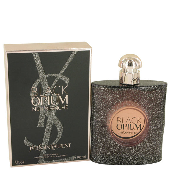 Black Opium Nuit Blanche 3.00 oz Eau De Parfum Spray For Women by Yves Saint Laurent