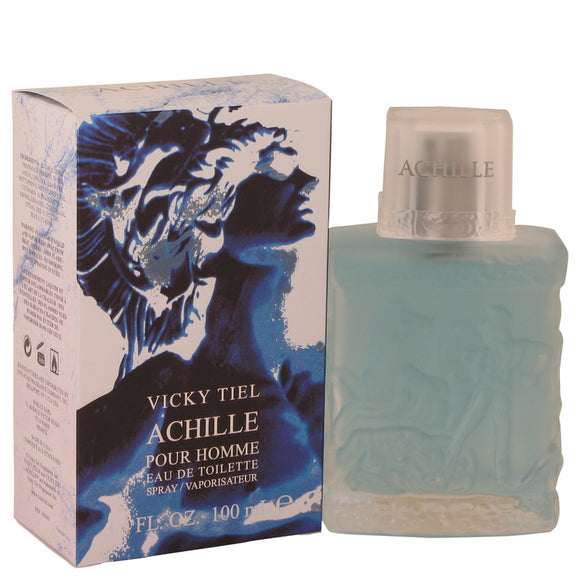 Achille Pour Homme 3.40 oz Eau De Toilette Spray For Men by Vicky Tiel