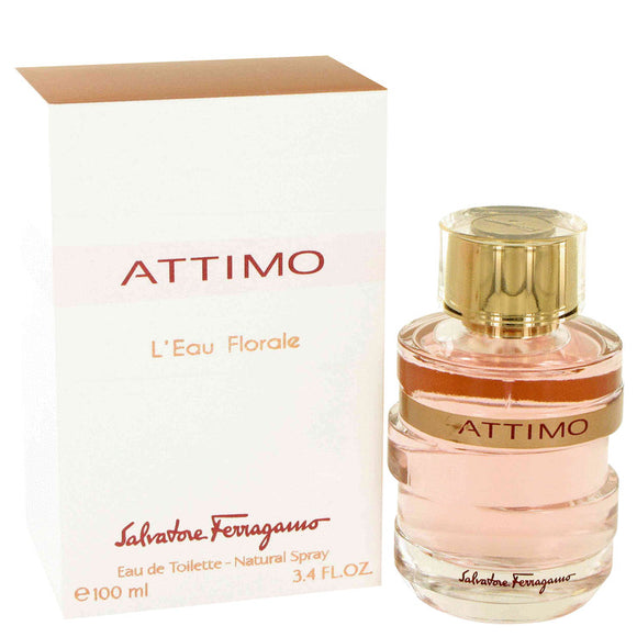 Attimo L`eau Florale 3.40 oz Eau De Toilette Spray For Women by Salvatore Ferragamo