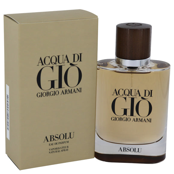 Acqua Di Gio Absolu 2.50 oz Eau De Parfum Spray For Men by Giorgio Armani