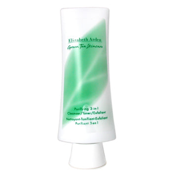 Elizabeth Arden Cleanser Green Tea Skincare Purifying 3 in 1 ( Cleanser/ Toner/ Exfoliant ) For Women by Elizabeth Arden