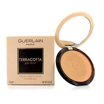 Guerlain Face Care Terracotta Joli Teint Natural Healthy Glow Powder Duo - # 01 Clair/Light Brunettes For Women by Guerlain