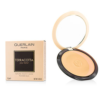 Guerlain Face Care Terracotta Joli Teint Natural Healthy Glow Powder Duo - # 03 Naturel/Natural Brunettes For Women by Guerlain