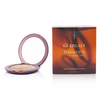 Guerlain Face Care Terracotta 4 Seasons Tailor Made Bronzing Powder - # 04 Moyen - Blondes For Women by Guerlain