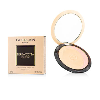 Guerlain Face Care Terracotta Joli Teint Natural Healthy Glow Powder Duo - # 00 Clair/Light Blondes For Women by Guerlain