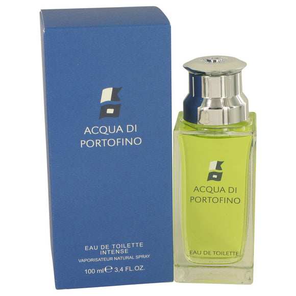 Acqua Di Portofino 3.40 oz Eau De Toilette Intense Spray (Unisex) For Men by Acqua di Portofino