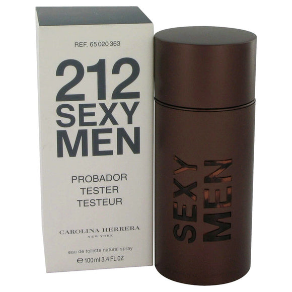 212 Sexy 3.30 oz Eau De Toilette Spray (Tester) For Men by Carolina Herrera