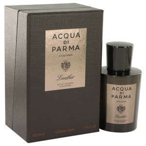 Acqua Di Parma Colonia Leather 3.40 oz Eau De Cologne Concentree Spray For Men by Acqua Di Parma