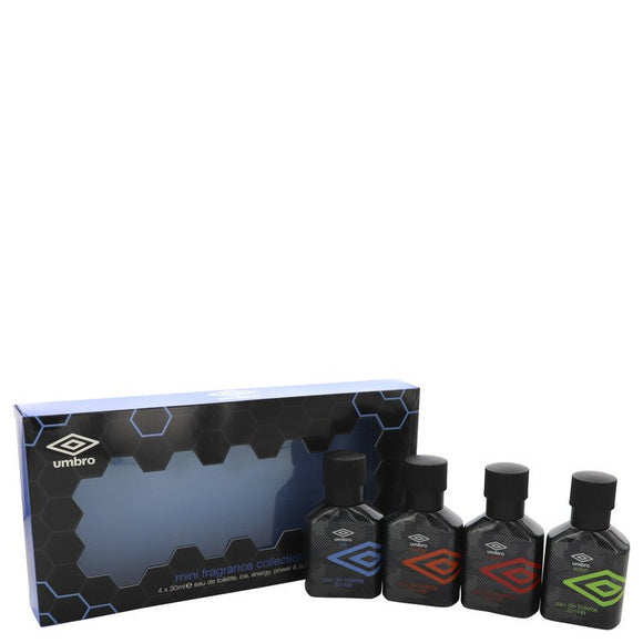 Umbro Ice Gift Set  Umbro Mini Collection includes Ice, Energy, Power and Action, each are 1 oz For Men by Umbro