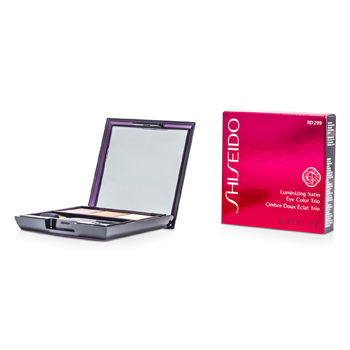 Shiseido Eye Care Luminizing Satin Eye Color Trio - # RD299 Beach Grass For Women by Shiseido