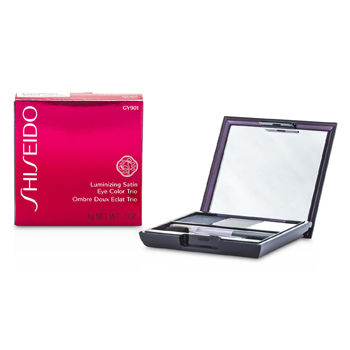 Shiseido Eye Care Luminizing Satin Eye Color Trio - # GY901 Snow Shadow For Women by Shiseido