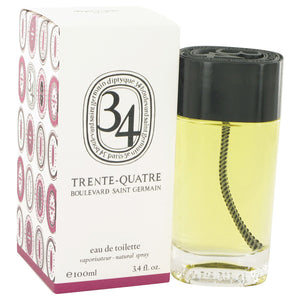 34 boulevard saint germain 3.40 oz Eau De Toilette Spray (Unisex) For Women by Diptyque