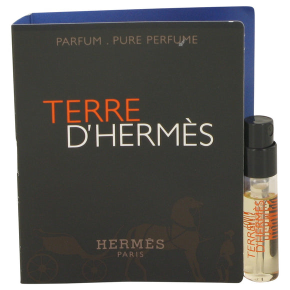 Terre D`Hermes Vial (sample) Pure Perfume For Men by Hermes