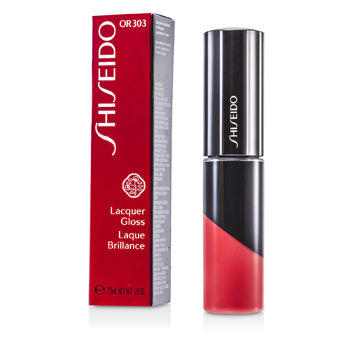 Shiseido Lip Care Lacquer Gloss - # OR303 (In The Flesh) For Women by Shiseido
