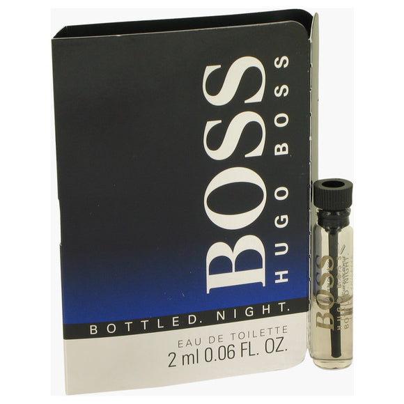 Boss Bottled Night Vial (sample) For Men by Hugo Boss