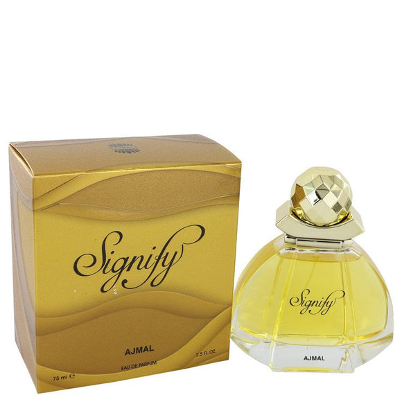 Ajmal Signify 2.50 oz Eau De Parfum Spray For Women by Ajmal
