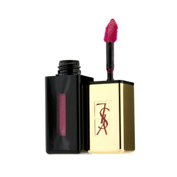 Yves Saint Laurent Lip Care Rouge Pur Couture Vernis a Levres Glossy Stain - # 13 Rose Tempura For Women by Yves Saint Laurent