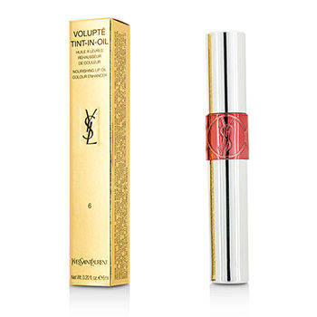 Yves Saint Laurent Lip Care Volupte Tint In Oil - #06 Peach Me Love For Women by Yves Saint Laurent