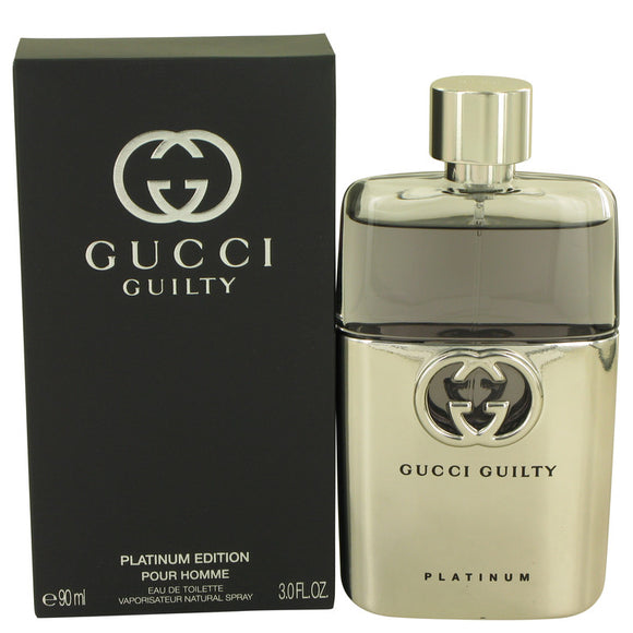 Gucci Guilty Platinum Eau De Toilette Spray For Women by Gucci