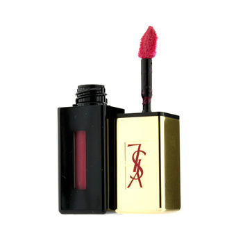 Yves Saint Laurent Lip Care Rouge Pur Couture Vernis a Levres Glossy Stain - # 10 Rouge Philtre For Women by Yves Saint Laurent