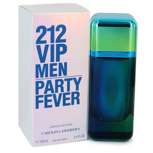 212 Party Fever 3.40 oz Eau De Toilette Spray (Limited Edition) For Men by Carolina Herrera