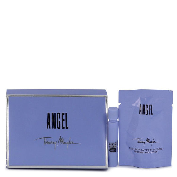ANGEL EDP Vial (Sample) + Free 0.35 Body Lotion For Women by Thierry Mugler
