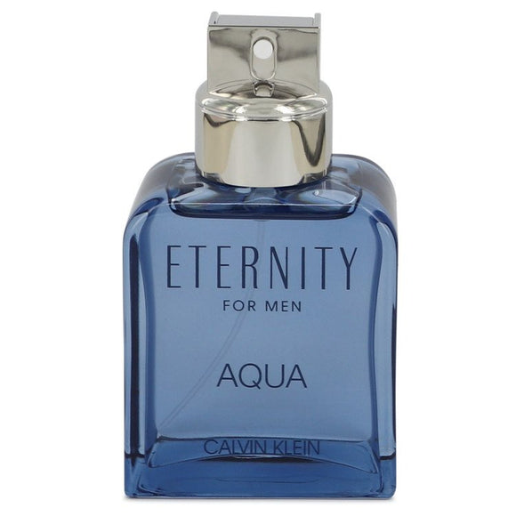 Eternity Aqua Eau De Toilette Spray (Tester) For Men by Calvin Klein
