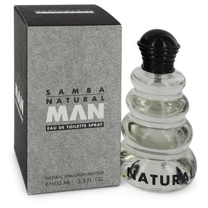 SAMBA NATURAL Eau De Toilette Spray For Men by Perfumers Workshop