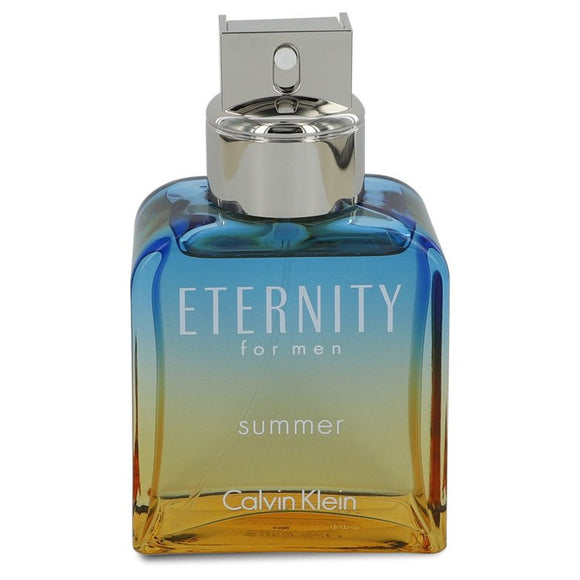 Eternity Summer Eau De Toilette Spray (2017 Tester) For Men by Calvin Klein
